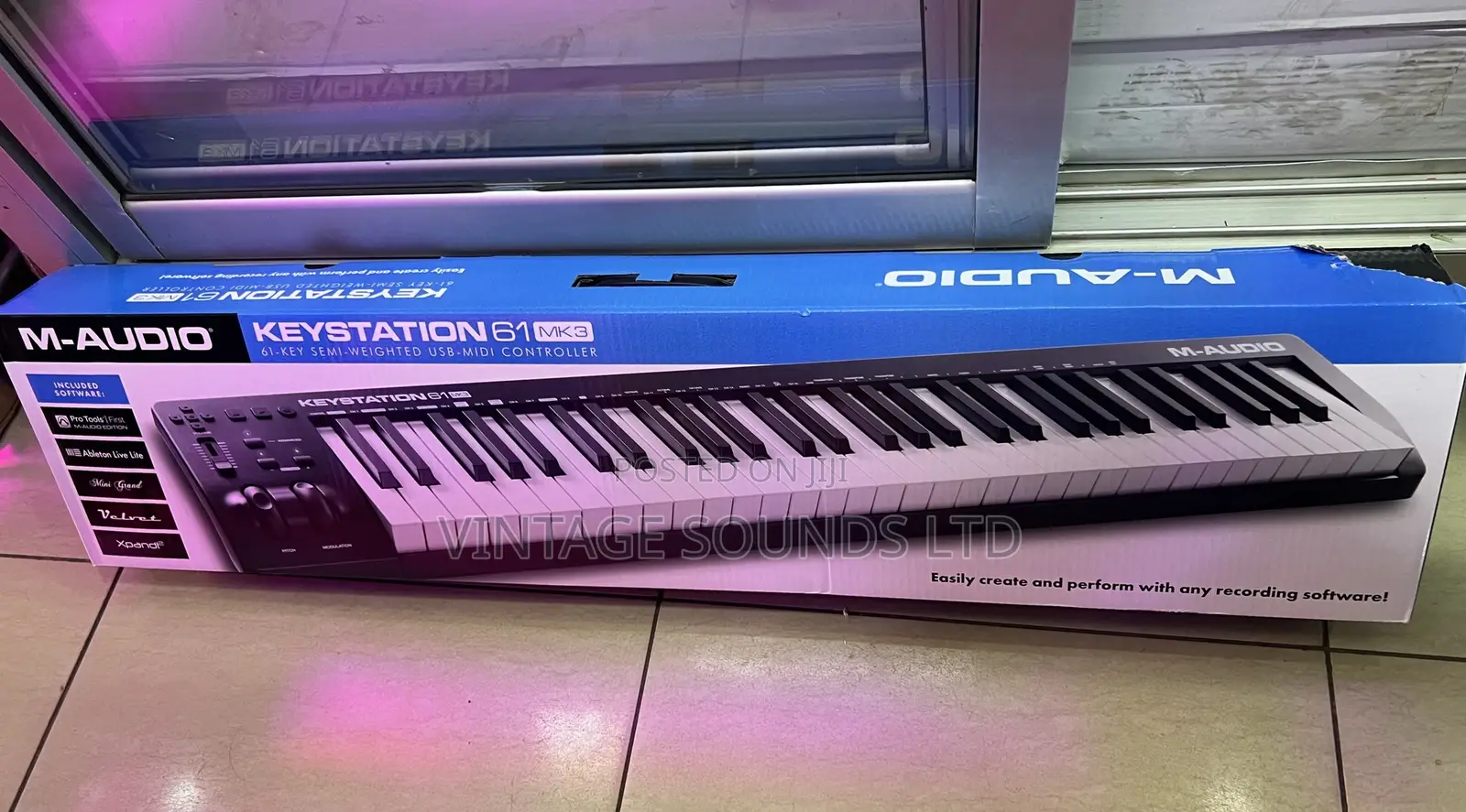 M-Audio Keystation 61 MK3 6key USB MIDI Keyboard Controller
