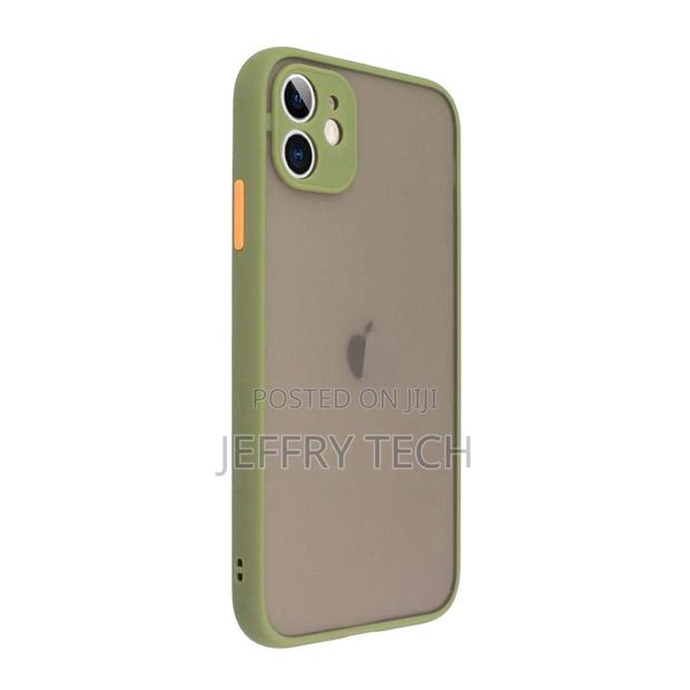 iPhone 12 Pro Smoke Silicone Back Cover Green