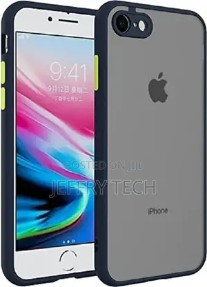 iPhone SE Smoke Silicone Back Matte Cover Case || Full Body