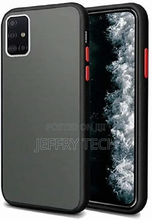 Samsung Galaxy A51 Smoke Case Heavy Duty Shockproof Hard PC