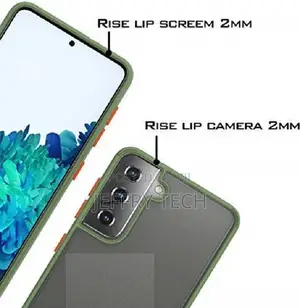 Smoke Back Case Cover for Samsung S21 Plus | Transparent Sm