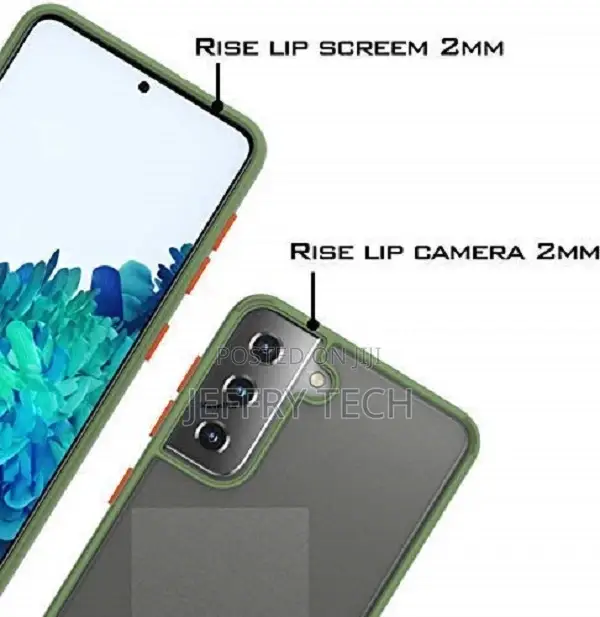 Smoke Back Case Cover for Samsung S21 Plus | Transparent Sm