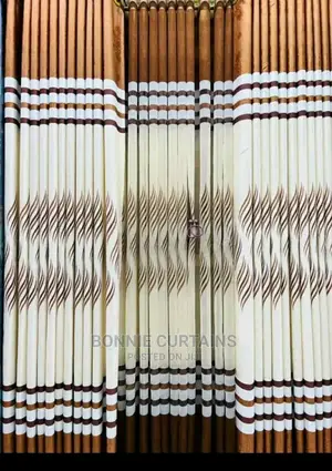 Curtains. Shears Rings Tape and Curtains Rods Available