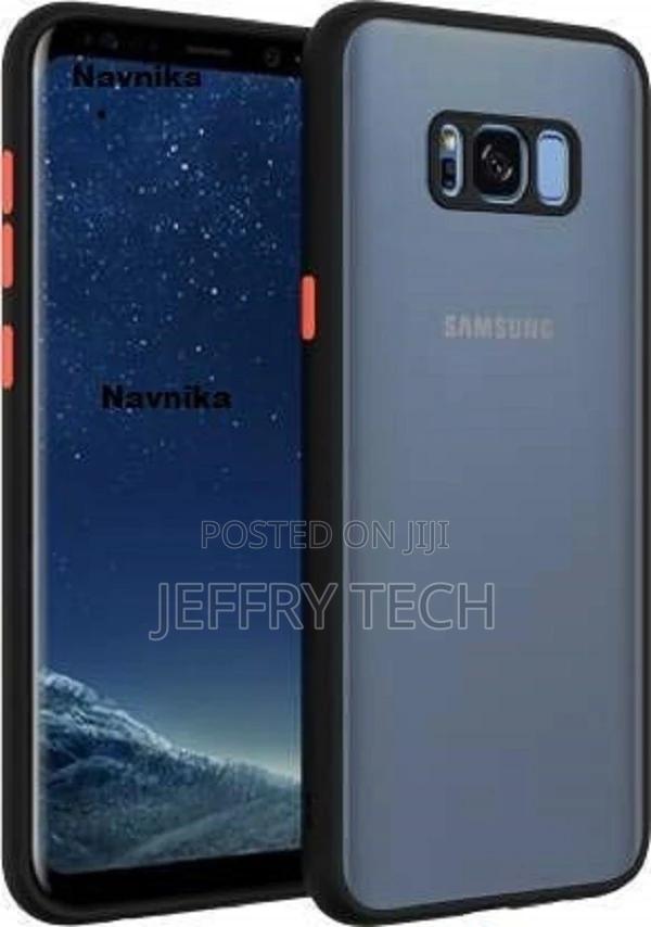 Samsung Galaxy S8 Plus Smoke Case Heavy Duty Shockproof Hard - main view