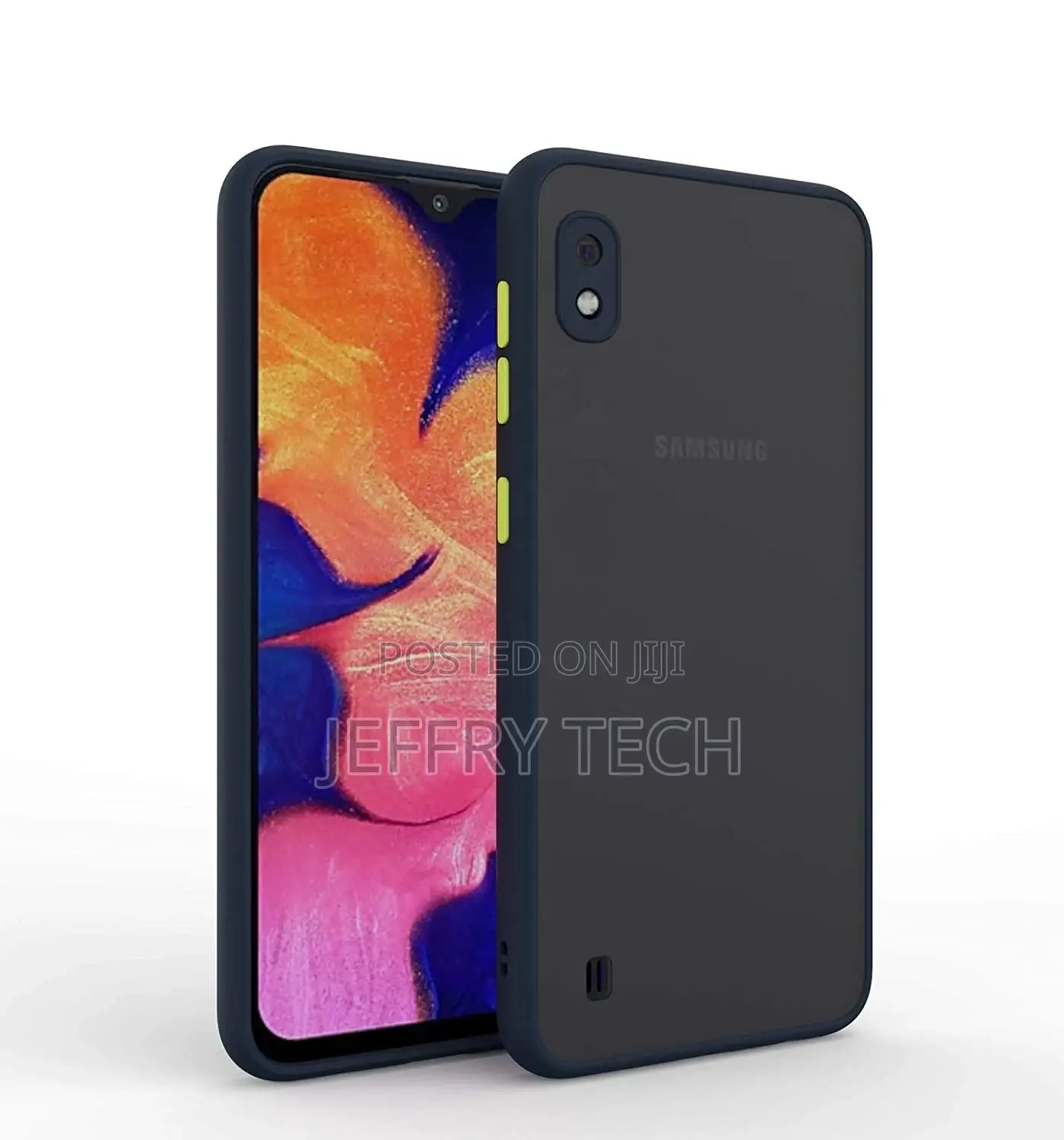 Samsung Galaxy A10 Smoke Case Heavy Duty Shockproof Hard PC