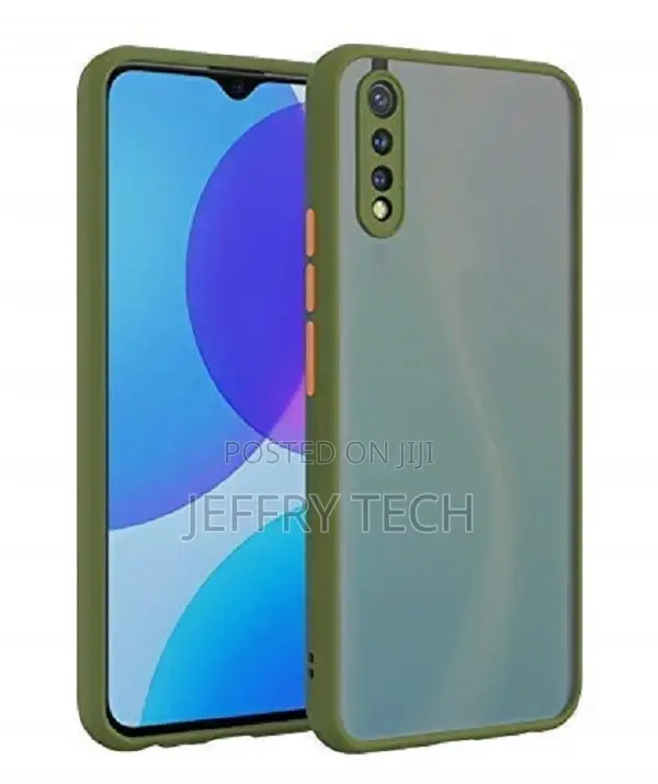 Samsung Galaxy A30s Smoke Case Heavy Duty Shockproof Hard PC