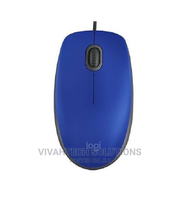 Mouse Logitech M110 Silent Blue USB - main view