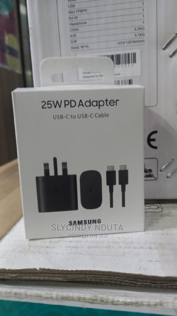 25W Pd Adapter USB C to USB C Cable