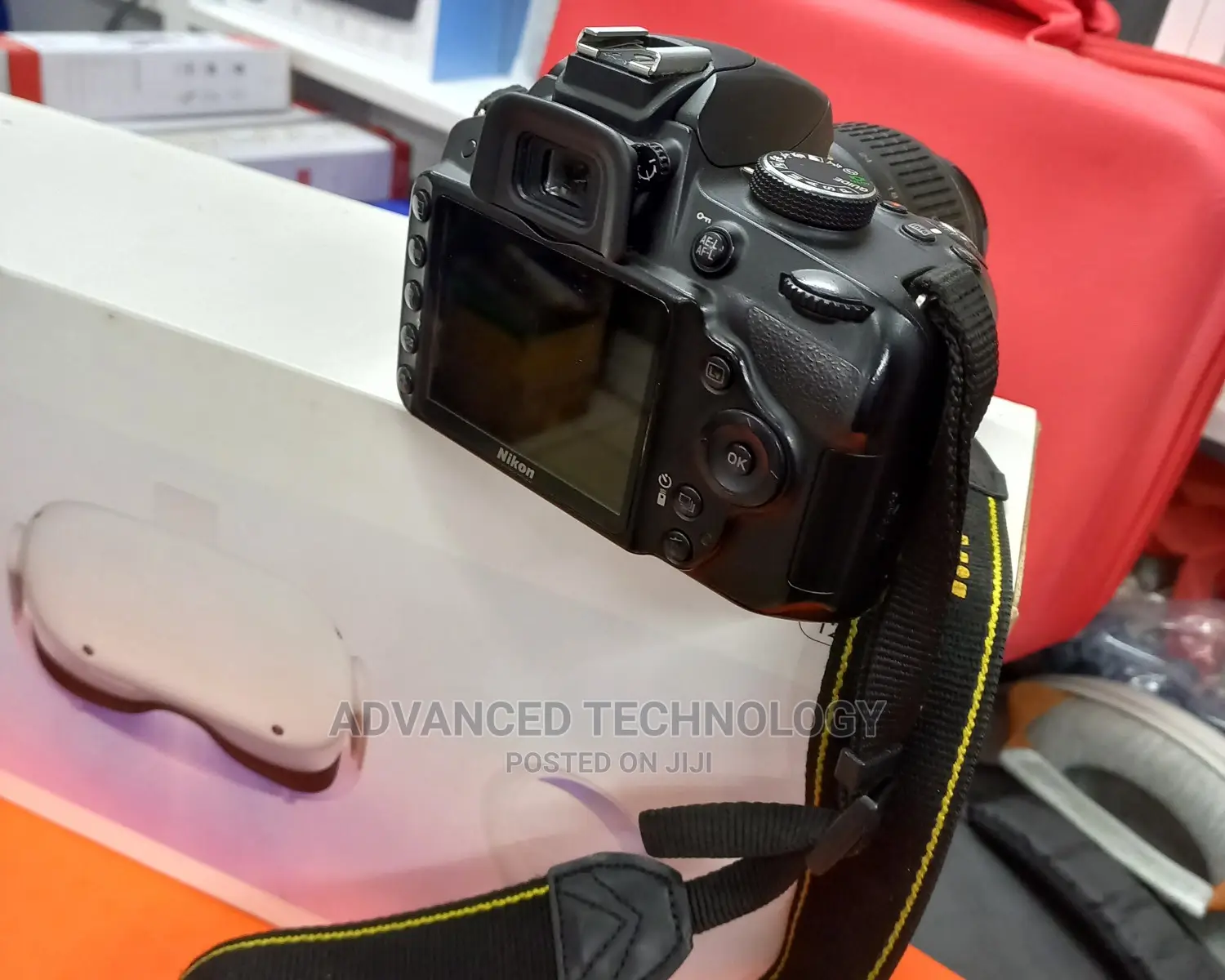 Nikon D3200 With Kit Lense 18-55mm