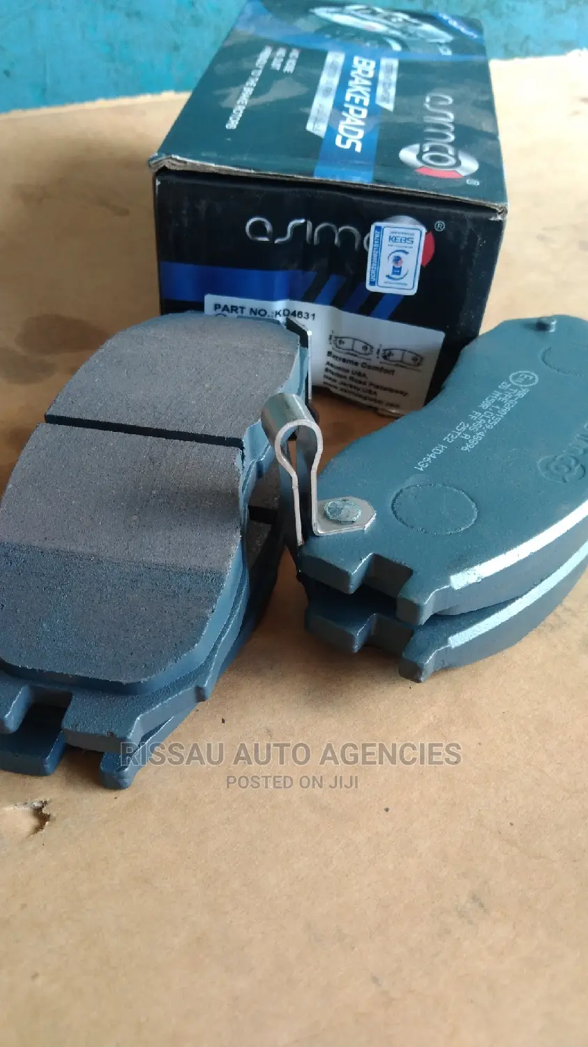 Mitsubishi RVR Front Asimco Genuine Brake Pads KD 4631.