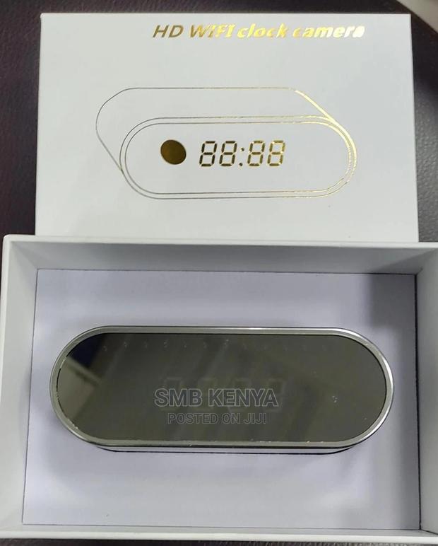 Hd Wifi Table Clock Spy Camera