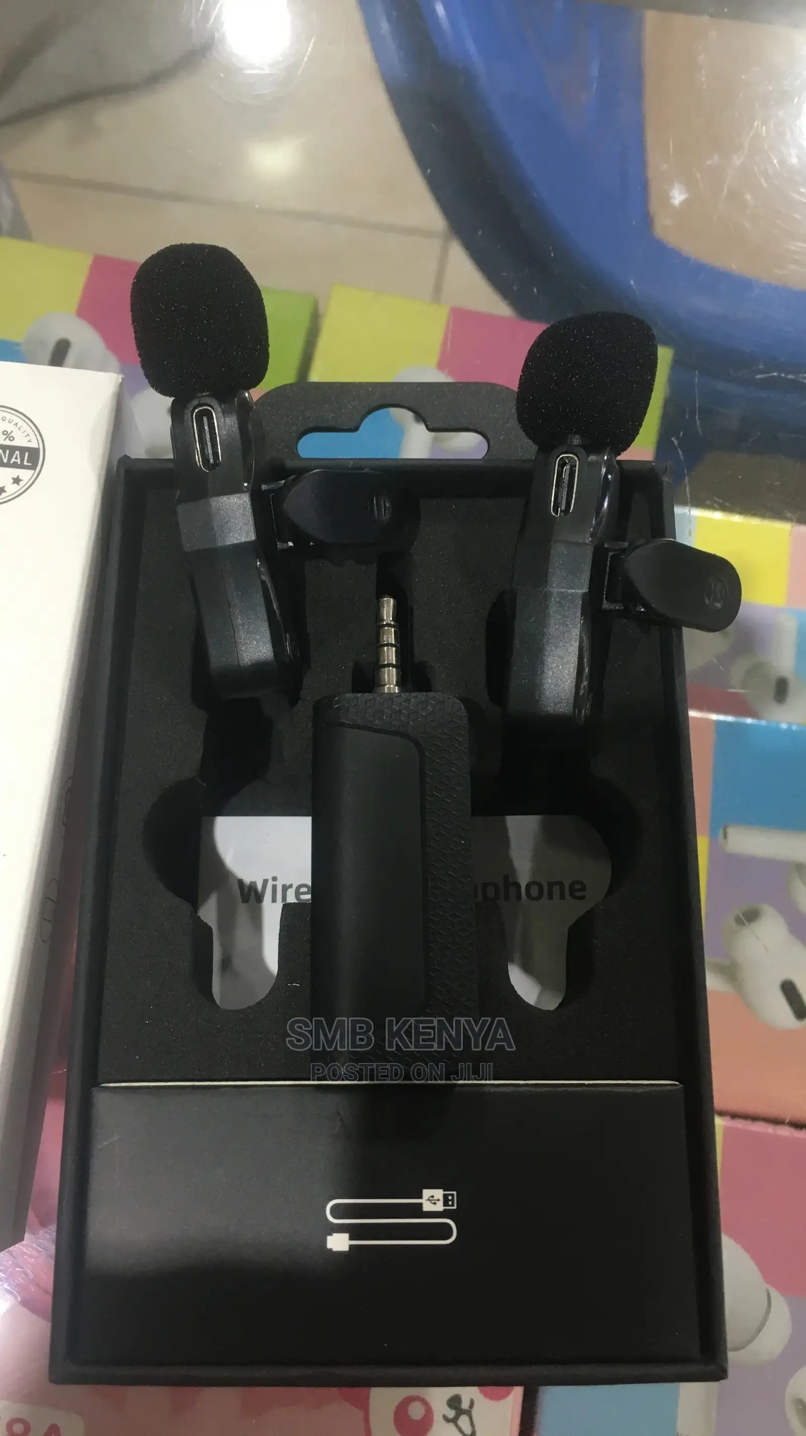 Camera and Smart Phones Wireless Microphones (Dual)