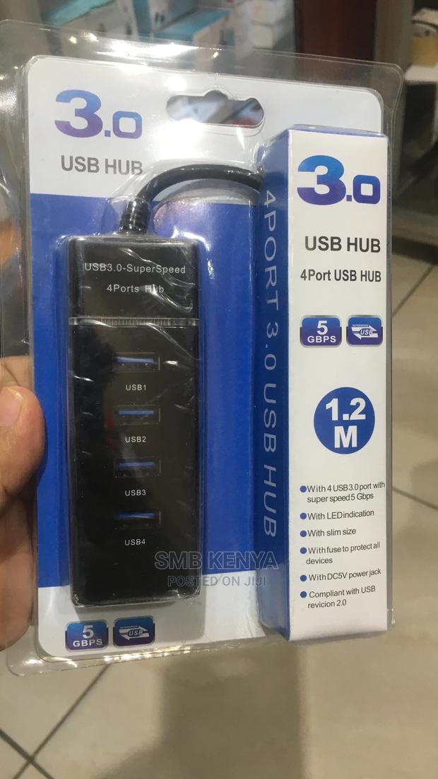 4 Ports Usb Hub (Usb 3.0) 5gbps - thumbnail 3