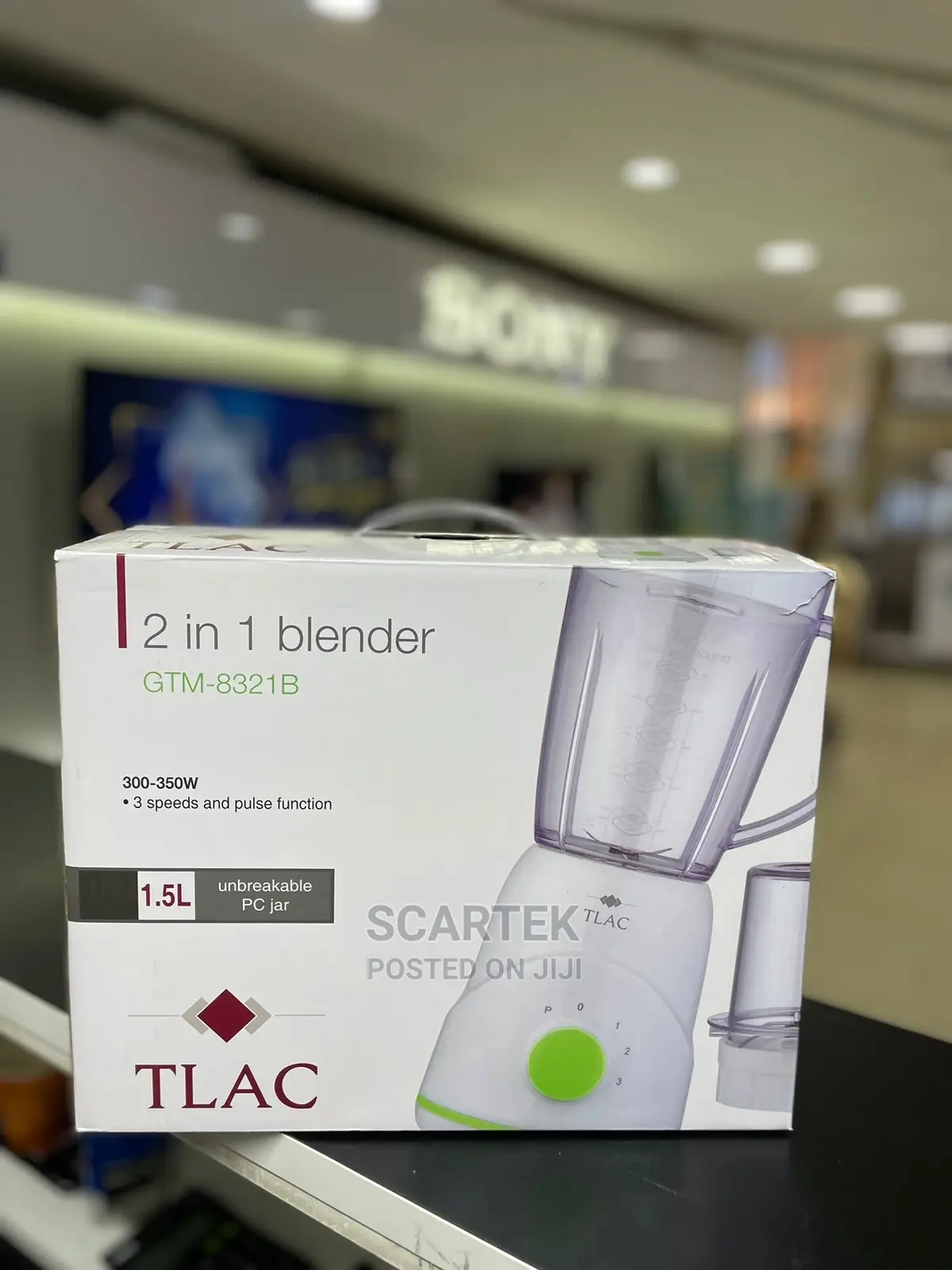 TLAC 2 in 1 GTM-8321B Blender