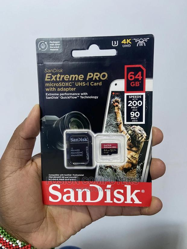 Sandisk Extreme PRO 64GB Memory Card