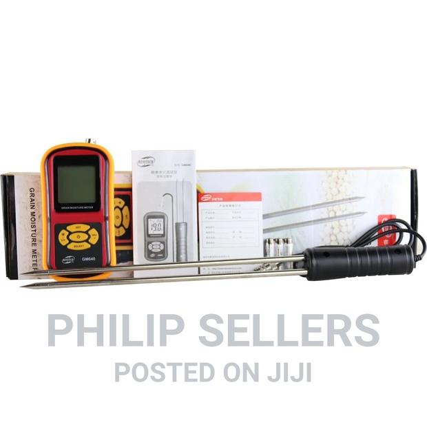 Gm640 Portable Digital Grain Moisture Meter With Measuring P