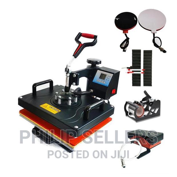 1 8 in 1 Combo Heat Press Machine A3 Heat Press Transfer Mac - thumbnail 5