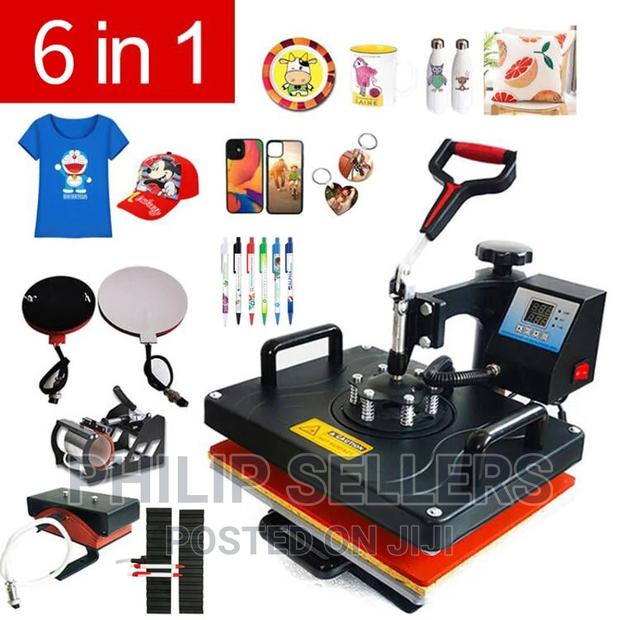 1 8 in 1 Combo Heat Press Machine A3 Heat Press Transfer Mac - thumbnail 2