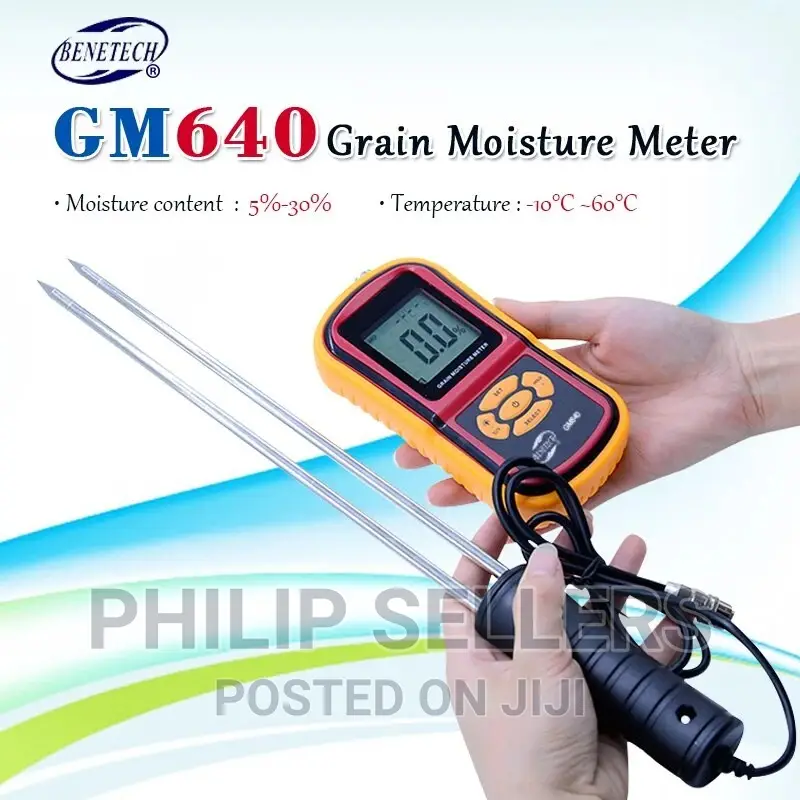 100% Original GM640 Food Moisture Meter With Needle