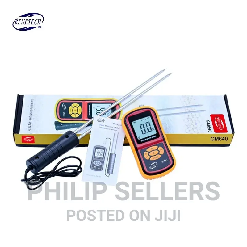100% Original GM640 Food Moisture Meter With Needle