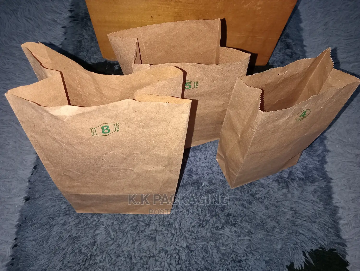 Khaki Packaging Bags