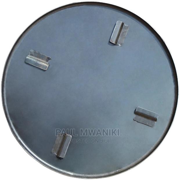 Power Trowel Finishing Pan.