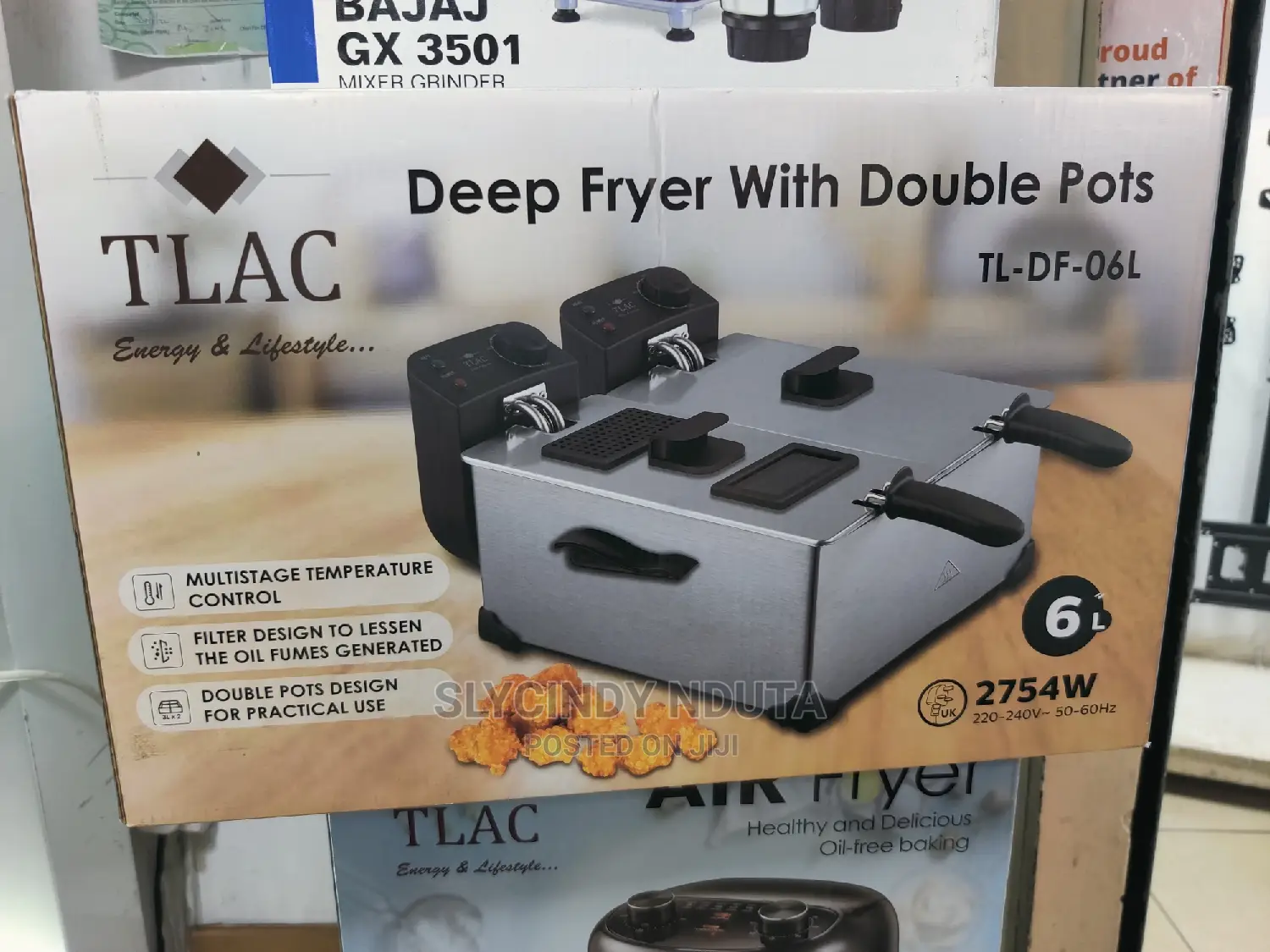 Tlac Deep Fryer With Double Pots TL-DF-06L