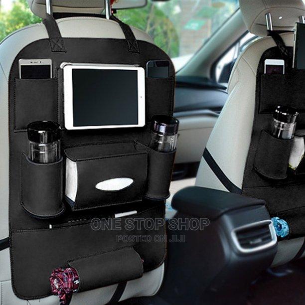 Pu Leather Back Seat Organizer (2pack)