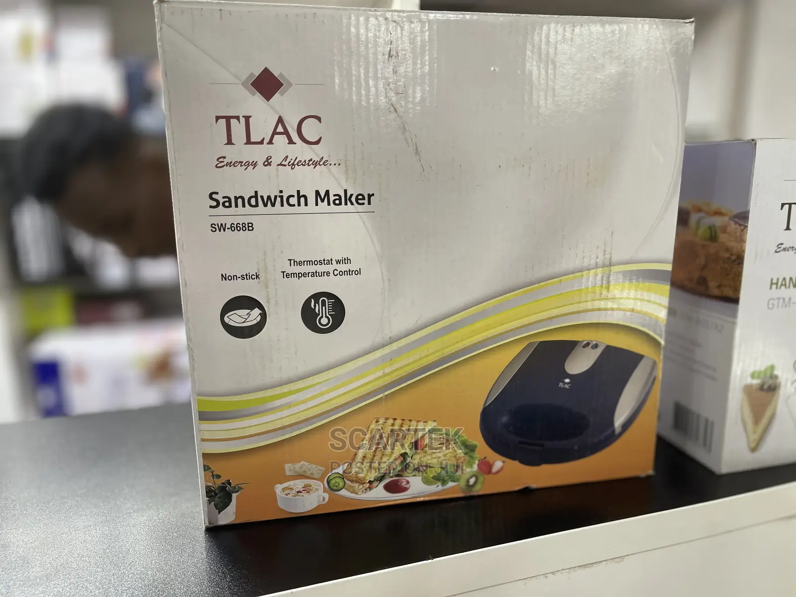 Tlac Sandwich Maker SW668B in Nairobi Central Kitchen Appliances