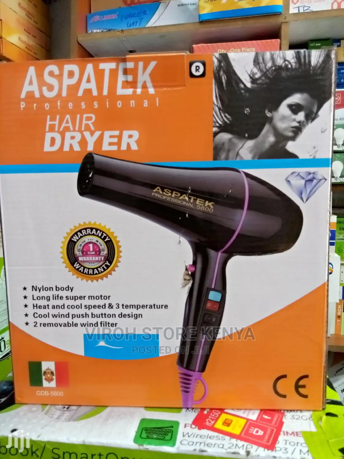 Aspatek Professional Hair Dryer