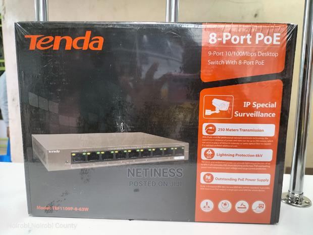 8 Port POE Switch - main view