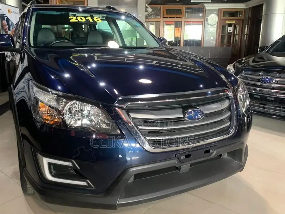 Subaru Exiga 2016 Blue