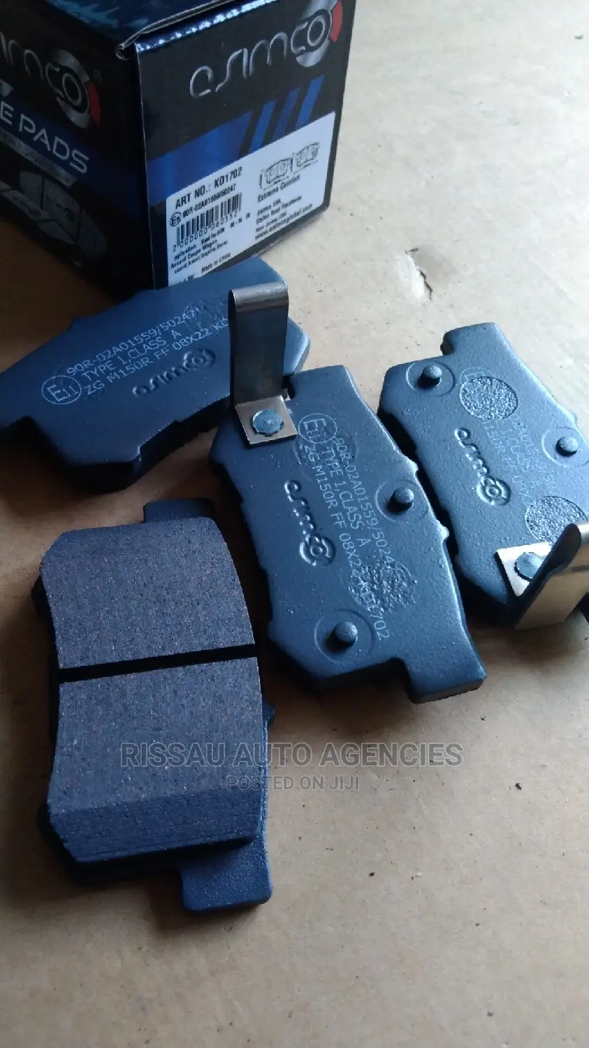 Honda CR-V Rear Asimco Genuine Brake Pads KD1702