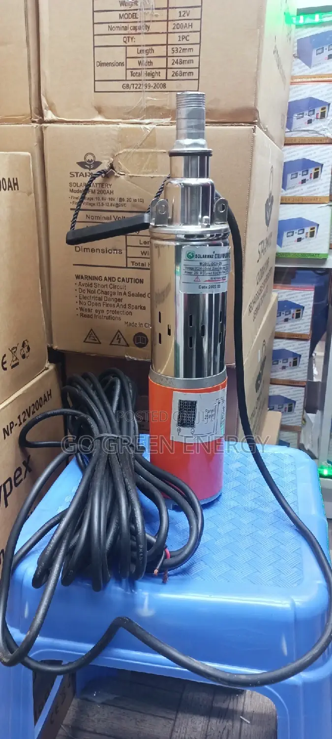 Solar Submisive DC Water Pump
