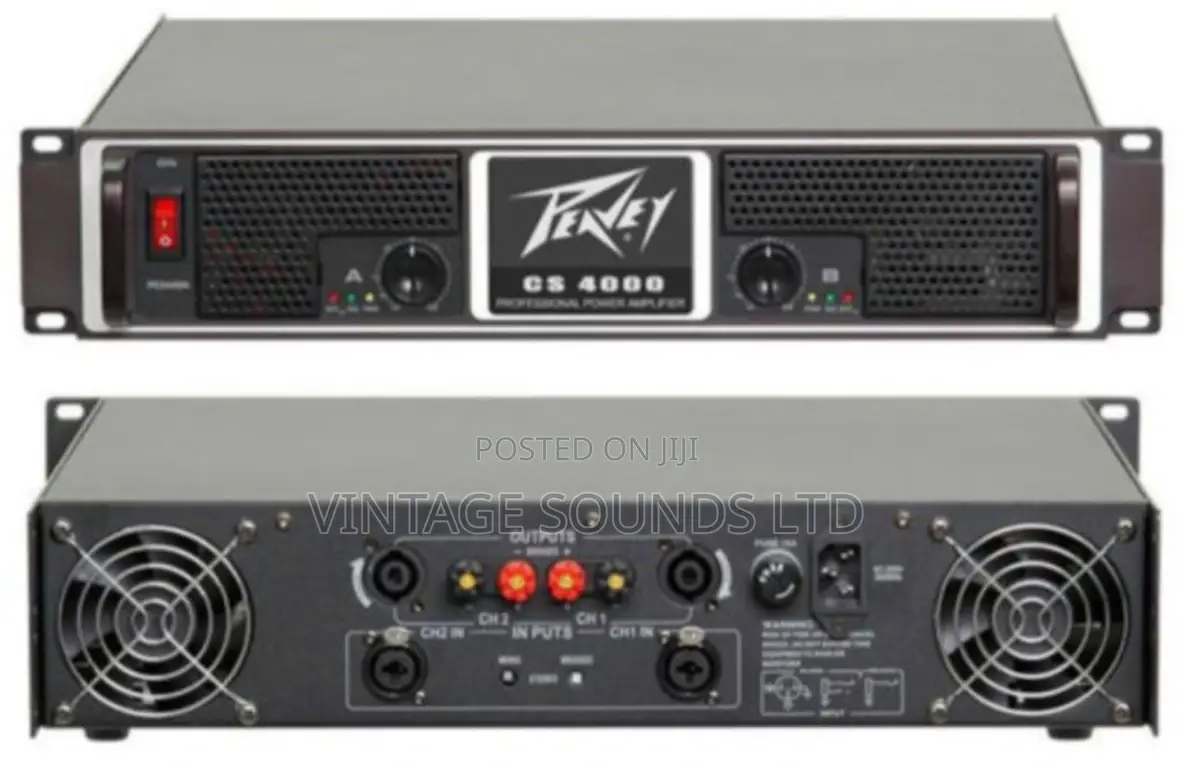 Peavey CS 4000 Power Amplifier 4000watts