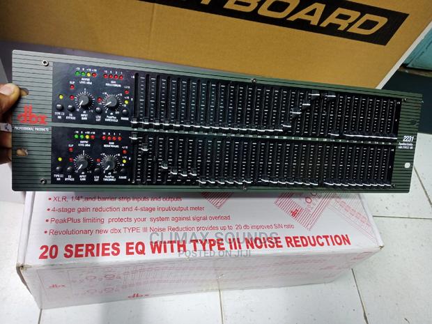 Dbx 2231 Double Graphic Equalizers - thumbnail 2