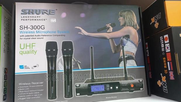 Shure SH-300G Black Wireless Microphone - main view