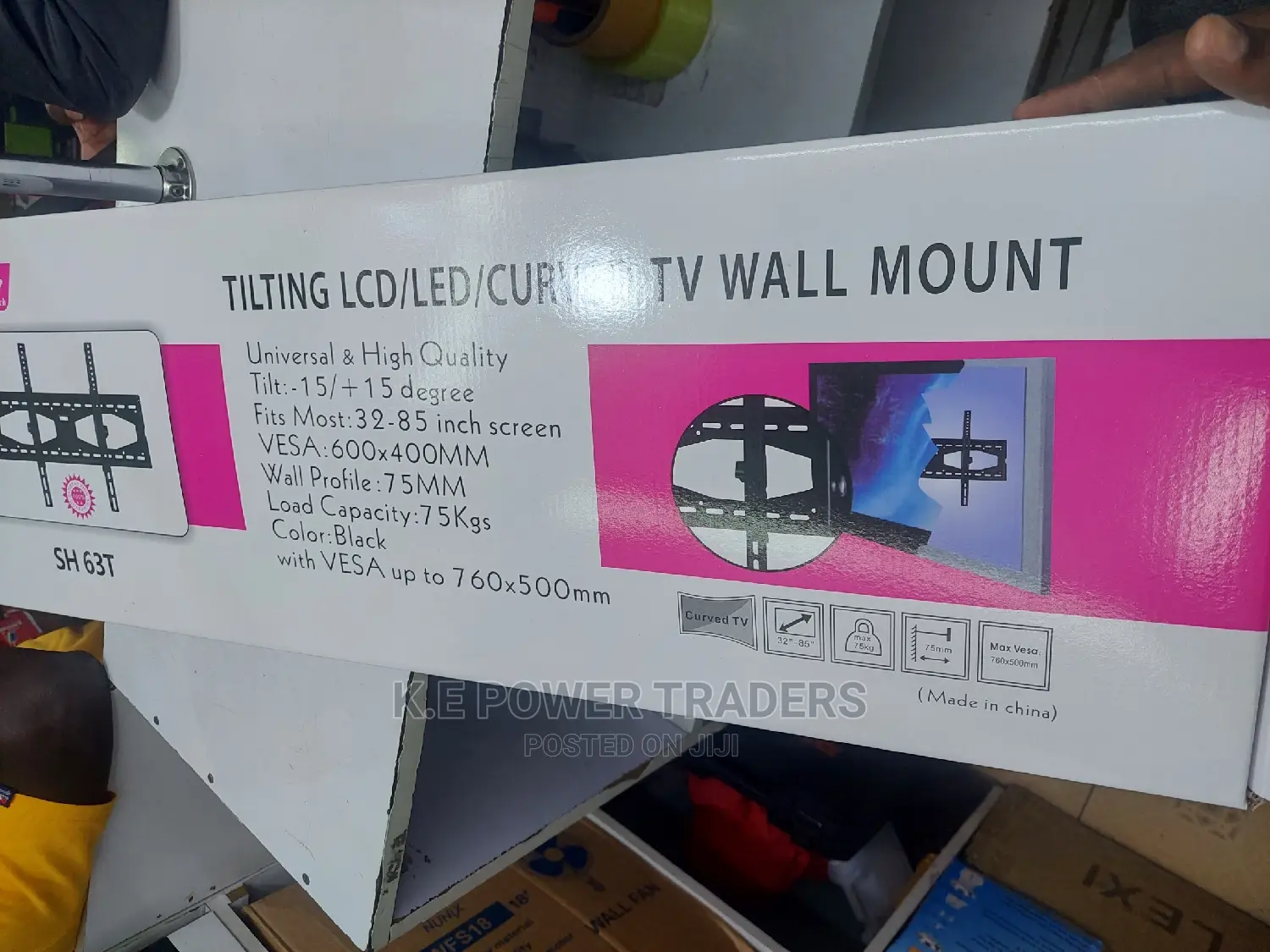 Strong 32 40 55 to 85 Inch Tilting Tv Wall Mount