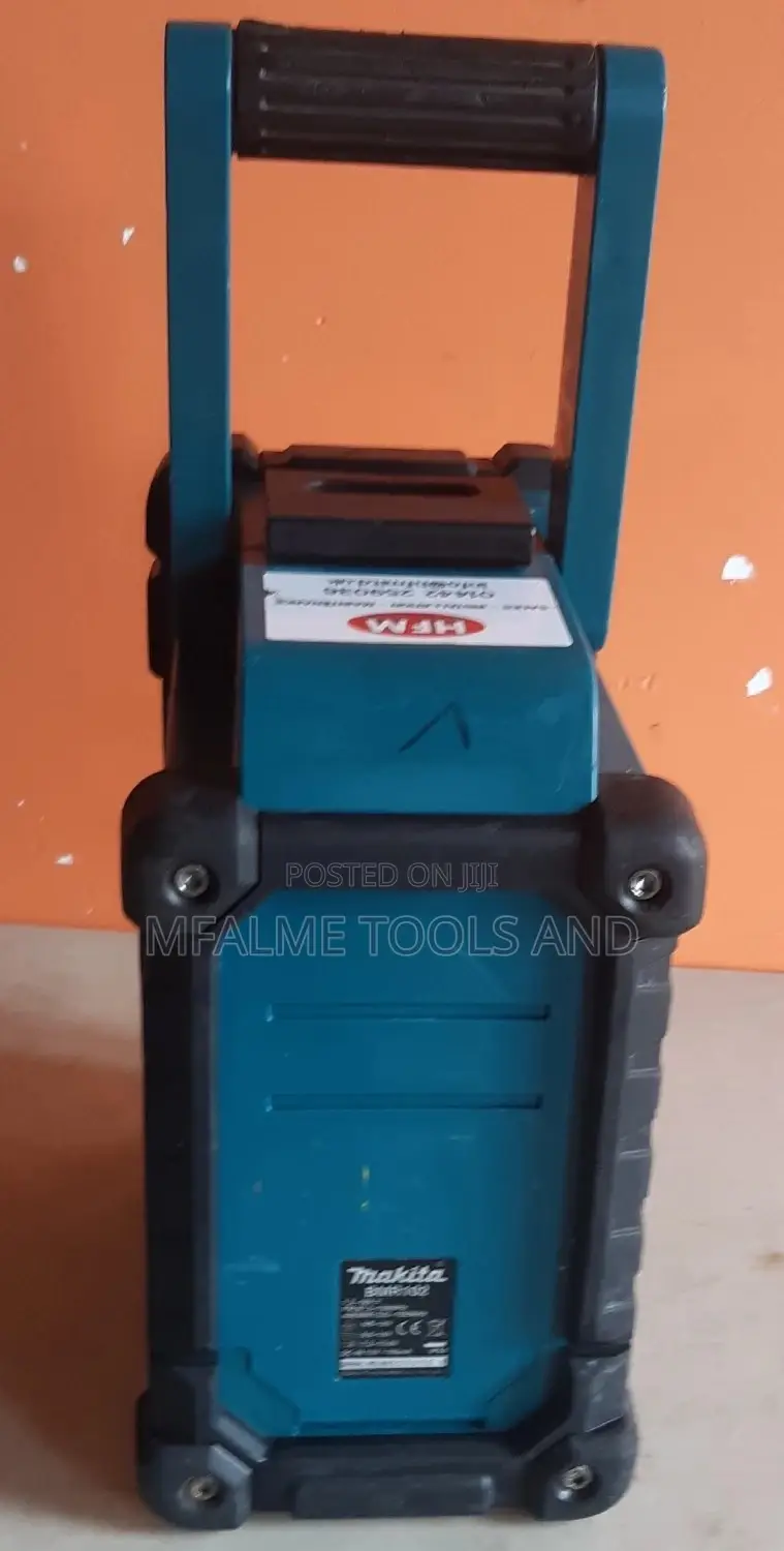 Radio Workshop Makita 12v Ac/Dc Aux Bluetooth Clear Fm Ex-Uk