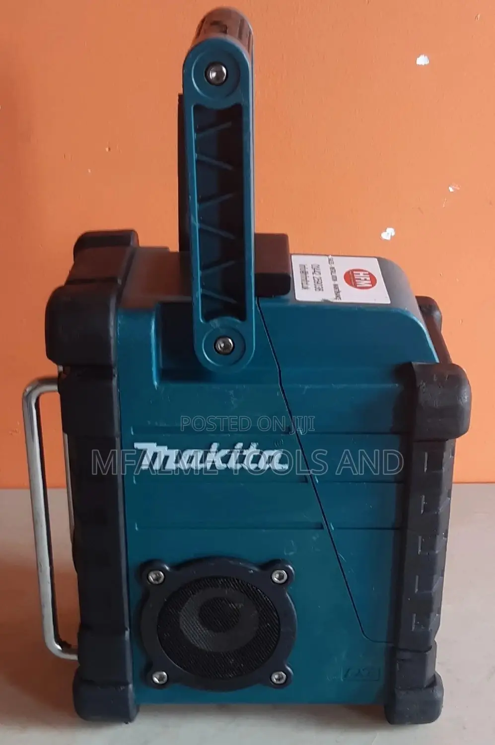 Radio Workshop Makita 12v Ac/Dc Aux Bluetooth Clear Fm Ex-Uk