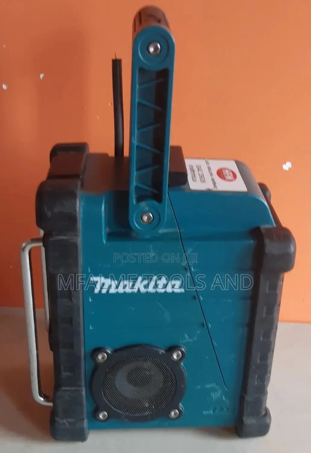 Radio Workshop Makita 12v Ac/Dc Aux Bluetooth Clear Fm Ex-Uk