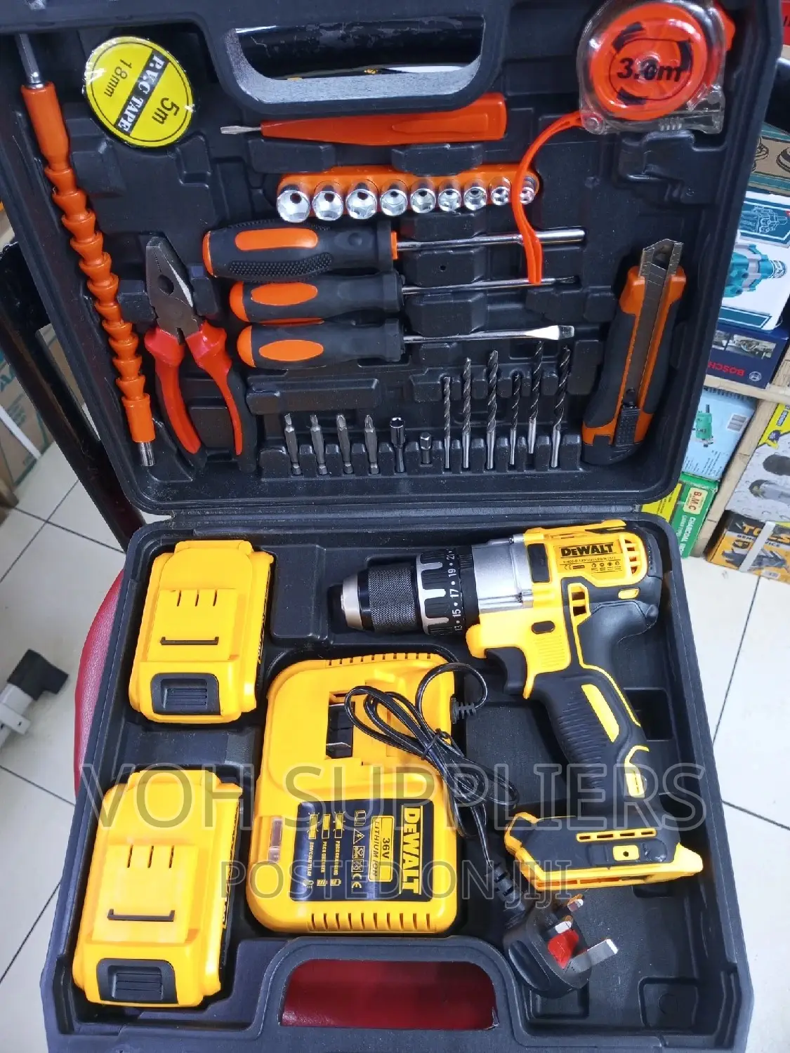 Dewalt 36v Cordless Drill With Hammer