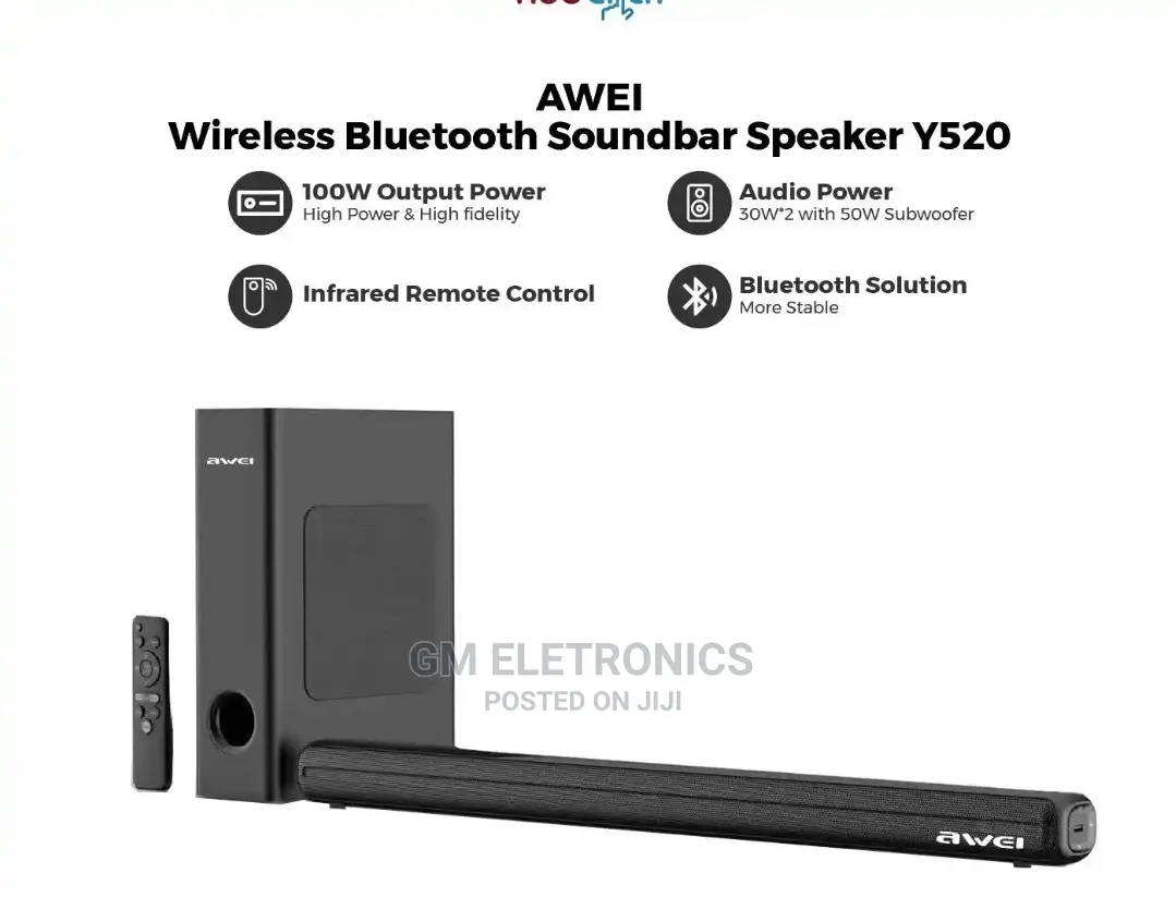 Awei Y520 Soundbar Speaker.