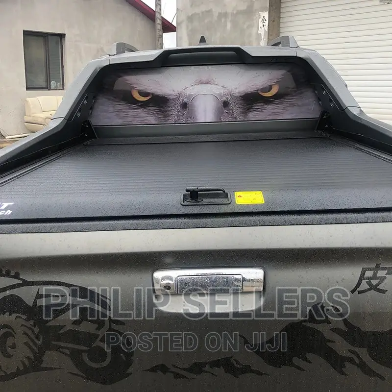 Pickup Truck Bed Cover Aluminum Tonneau Cover Hard Tri Fold