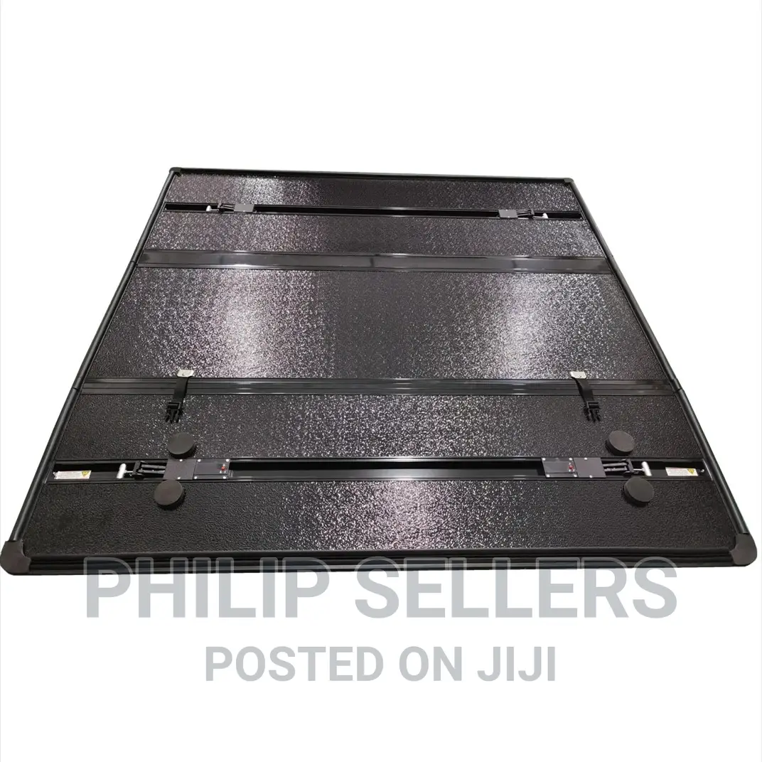 Ruck Bed Cover For Trucks Replacement Black Hard Tri-fold To