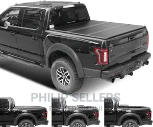 Ruck Bed Cover For Trucks Replacement Black Hard Tri-fold To