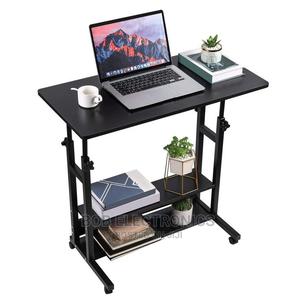 Black/Gray Adjustable Laptop Table - thumbnail 2