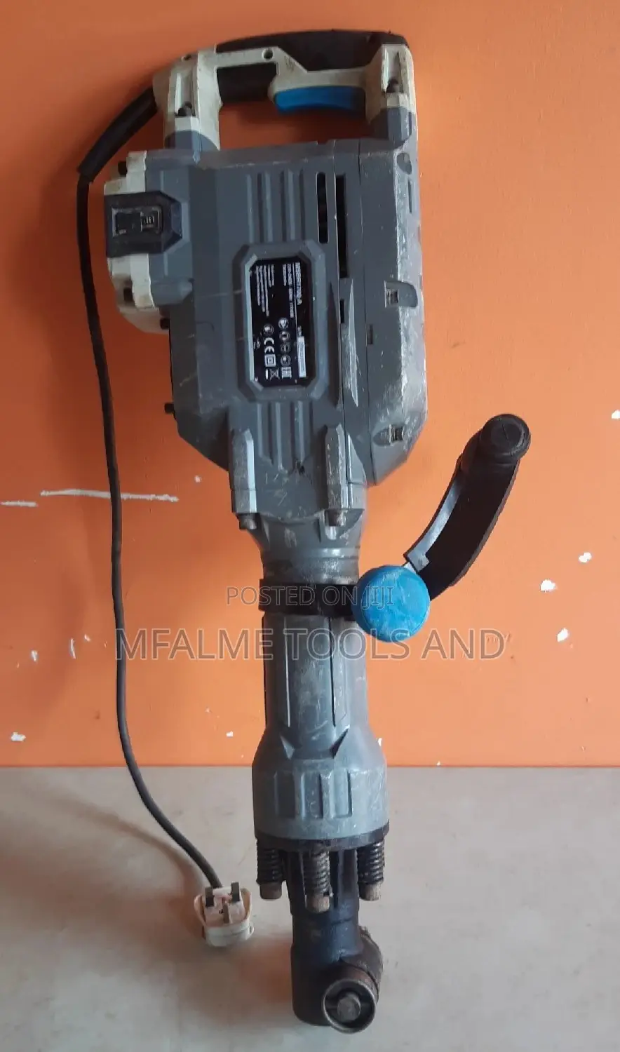 Jack Hammer Mac Allister 1700w Concrete/Stone Breaker Ex-Uk