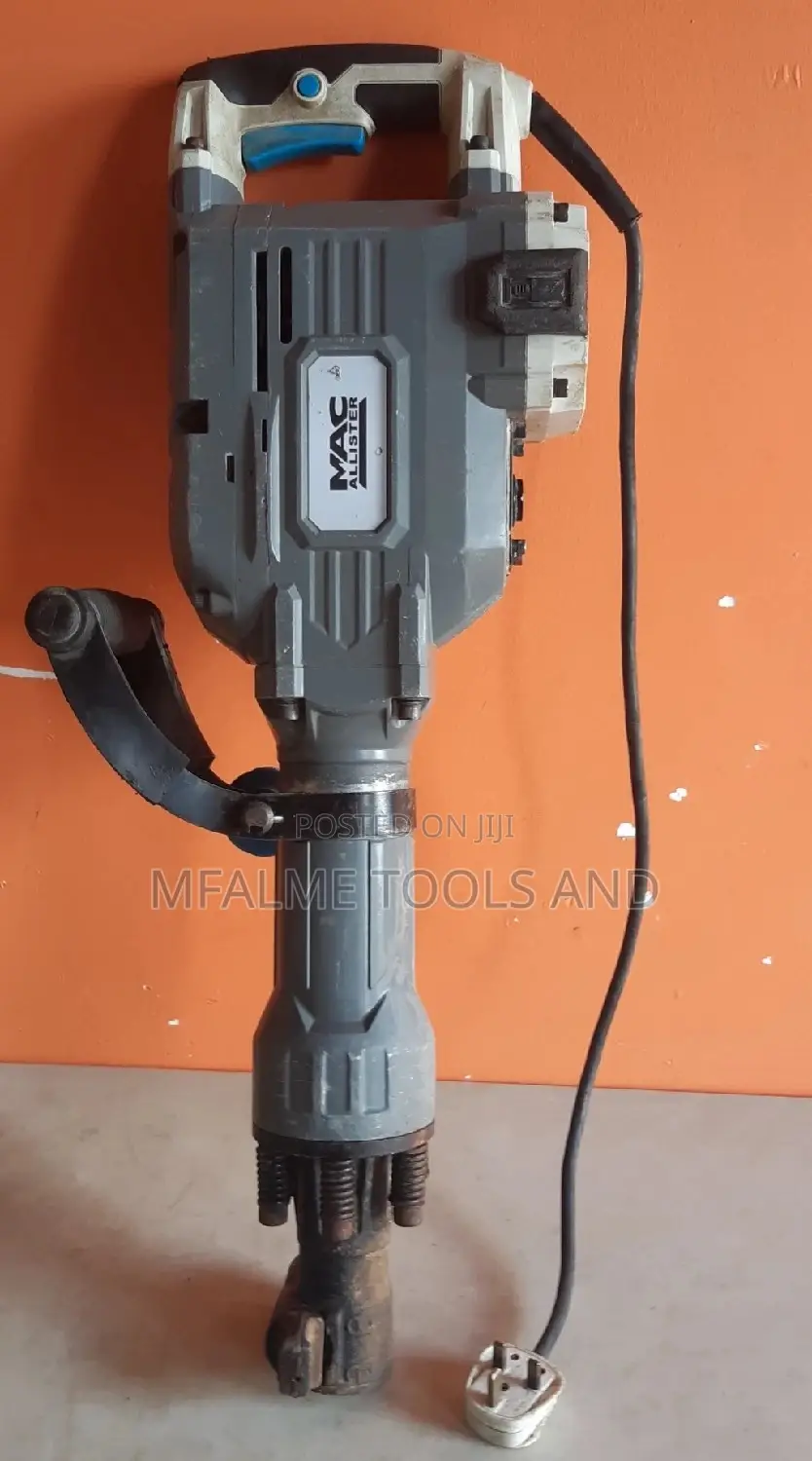 Jack Hammer Mac Allister 1700w Concrete/Stone Breaker Ex-Uk