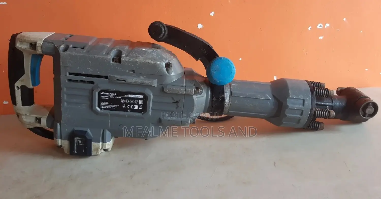 Jack Hammer Mac Allister 1700w Concrete/Stone Breaker Ex-Uk